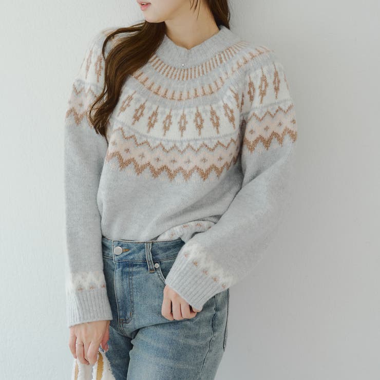 専用❤限定もちもちニット…細身タイプ⭐みかん⭐ひんやり冷感ガーゼオル⭐雪うさぎ❤ 球心もちもちニット[品番：OLOW0016721]｜RMAF NICE CLAUP / OLIVE des