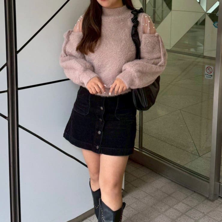 【デートや推し活にも♪】肌見せパールニット | RMAF　NICE CLAUP / OLIVE des OLIVE | 詳細画像41 