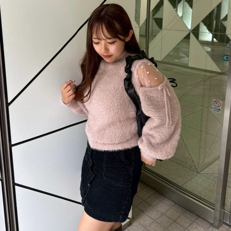 【デートや推し活にも♪】肌見せパールニット | RMAF　NICE CLAUP / OLIVE des OLIVE | 詳細画像40 