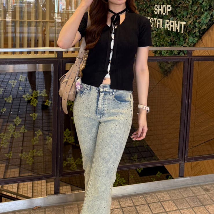 ハート釦ドッキングカーデ | RMAF　NICE CLAUP / OLIVE des OLIVE | 詳細画像25 