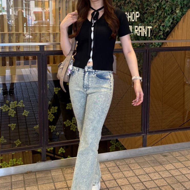 ハート釦ドッキングカーデ | RMAF　NICE CLAUP / OLIVE des OLIVE | 詳細画像26 