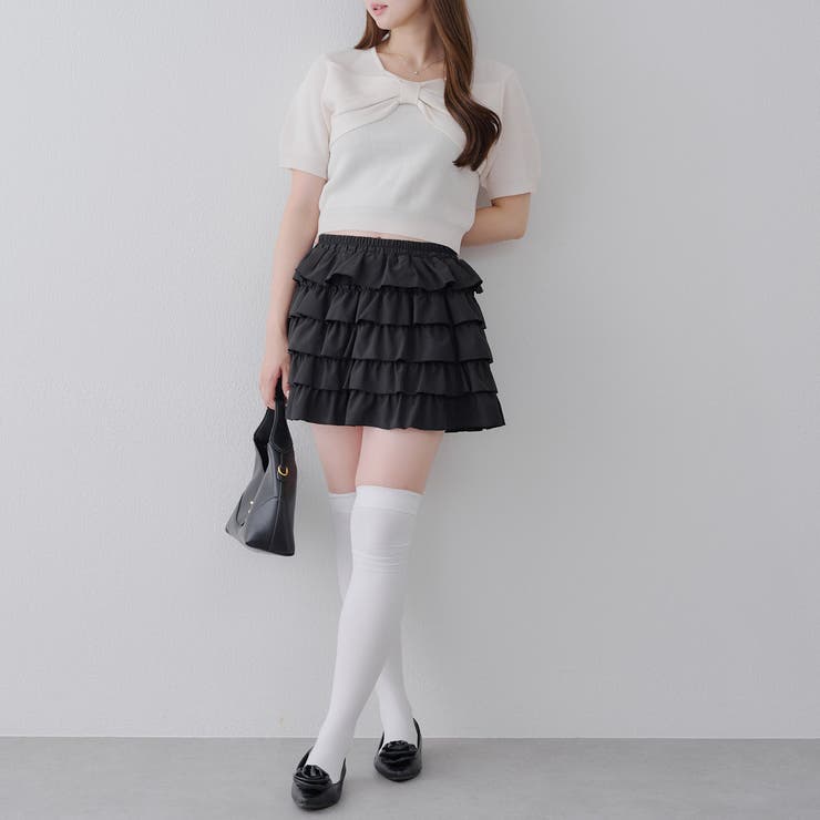 miu☆ 半袖 ニット☆リボン knch1182.jpg