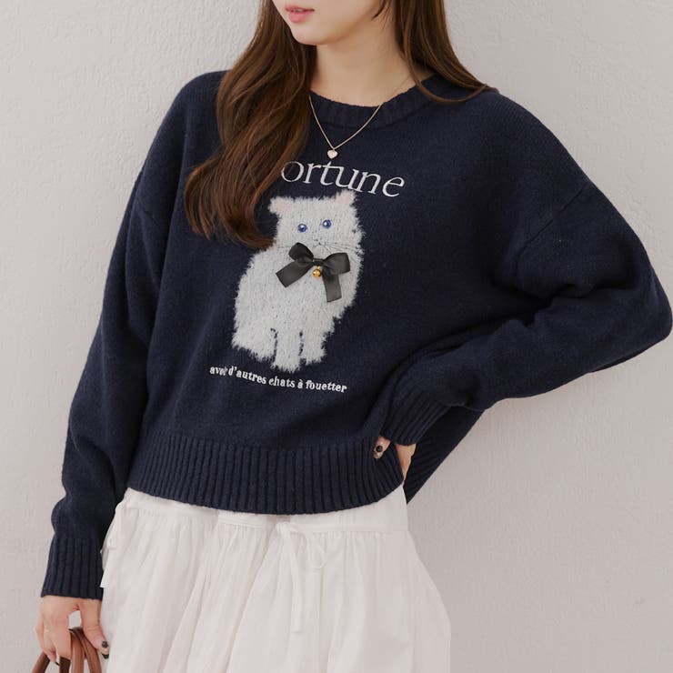 【新色追加！】こだわりの動物ニット | RMAF　NICE CLAUP / OLIVE des OLIVE | 詳細画像25 