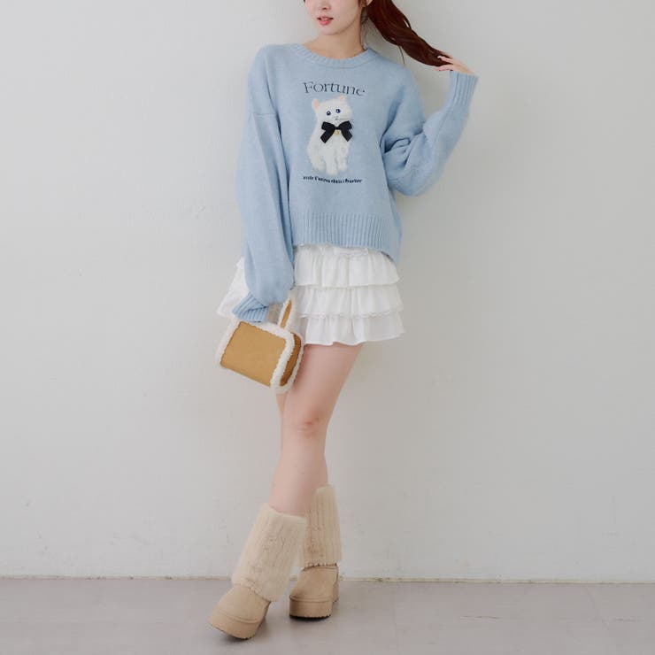 【新色追加！】こだわりの動物ニット | RMAF　NICE CLAUP / OLIVE des OLIVE | 詳細画像39 