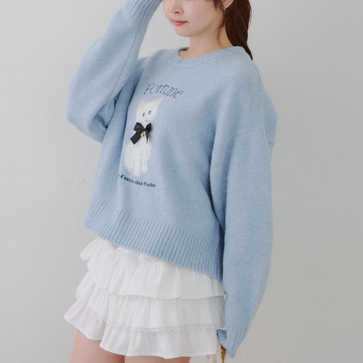 【新色追加！】こだわりの動物ニット | RMAF　NICE CLAUP / OLIVE des OLIVE | 詳細画像37 