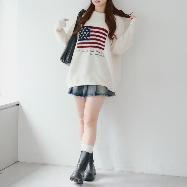 【柄を選べる】USAニット | RMAF　NICE CLAUP / OLIVE des OLIVE | 詳細画像7 