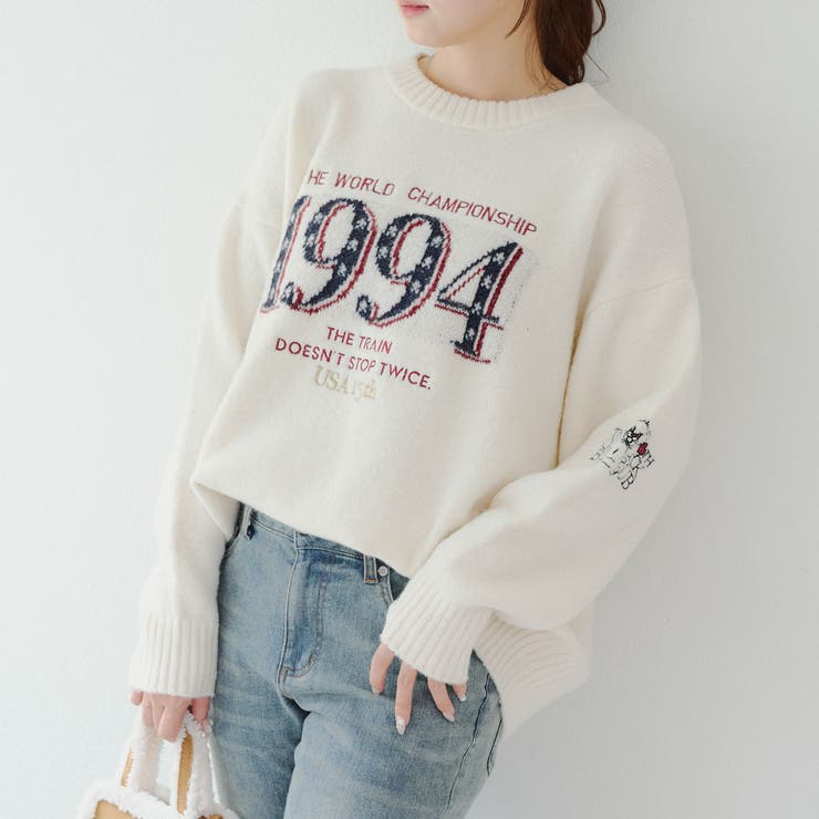 【柄を選べる】USAニット | RMAF　NICE CLAUP / OLIVE des OLIVE | 詳細画像14 