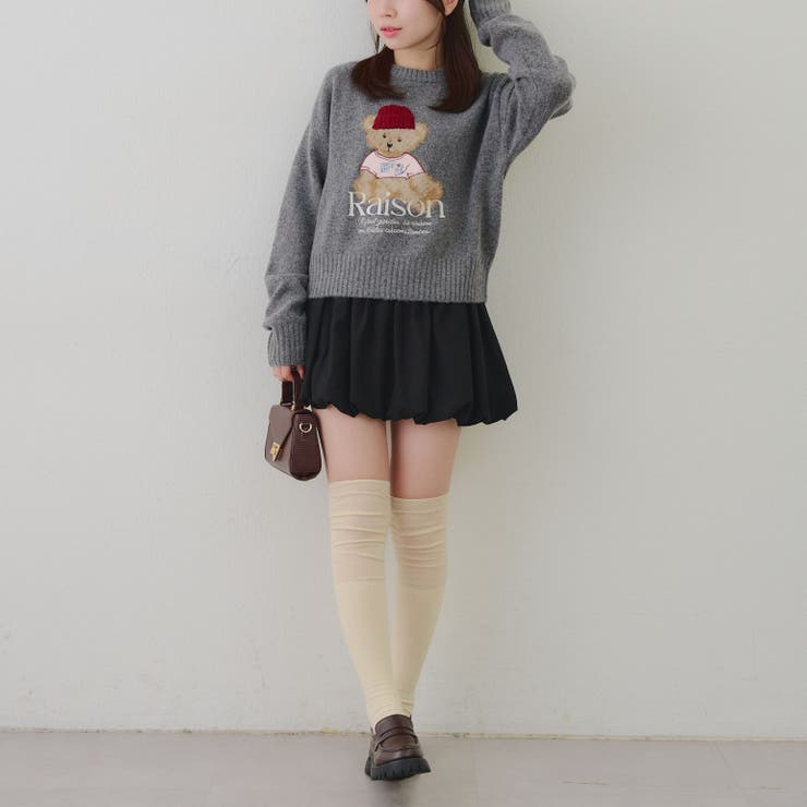 ニット帽クマプルオーバー | RMAF　NICE CLAUP / OLIVE des OLIVE | 詳細画像8 