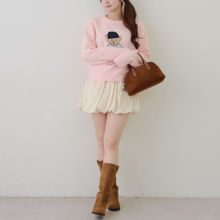 ニット帽クマプルオーバー | RMAF　NICE CLAUP / OLIVE des OLIVE | 詳細画像16 