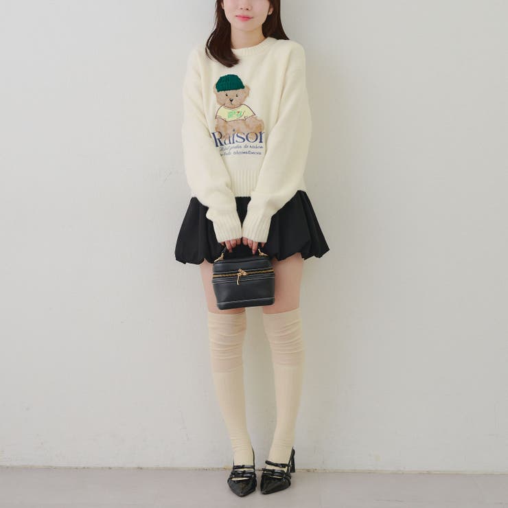 ニット帽クマプルオーバー | RMAF　NICE CLAUP / OLIVE des OLIVE | 詳細画像21 