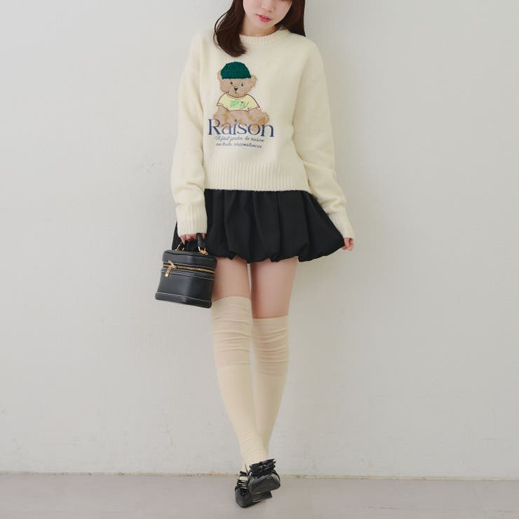 ニット帽クマプルオーバー | RMAF　NICE CLAUP / OLIVE des OLIVE | 詳細画像22 