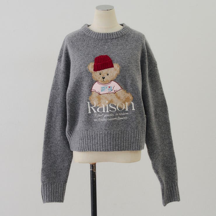 ニット帽クマプルオーバー | RMAF　NICE CLAUP / OLIVE des OLIVE | 詳細画像27 