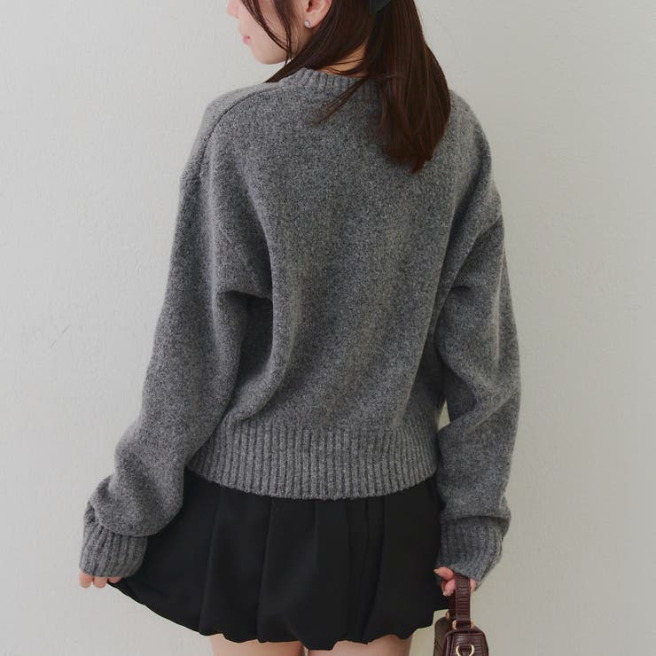 ニット帽クマプルオーバー | RMAF　NICE CLAUP / OLIVE des OLIVE | 詳細画像6 