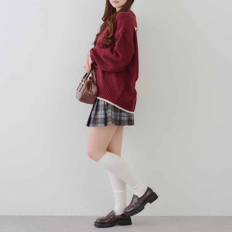 バックロゴマットモールニット | RMAF　NICE CLAUP / OLIVE des OLIVE | 詳細画像7 