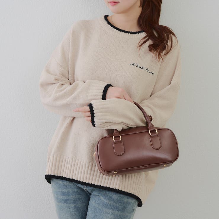 バックロゴマットモールニット | RMAF　NICE CLAUP / OLIVE des OLIVE | 詳細画像10 