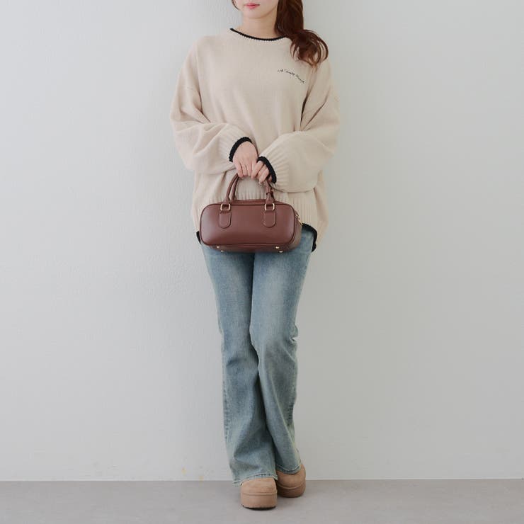 バックロゴマットモールニット | RMAF　NICE CLAUP / OLIVE des OLIVE | 詳細画像14 