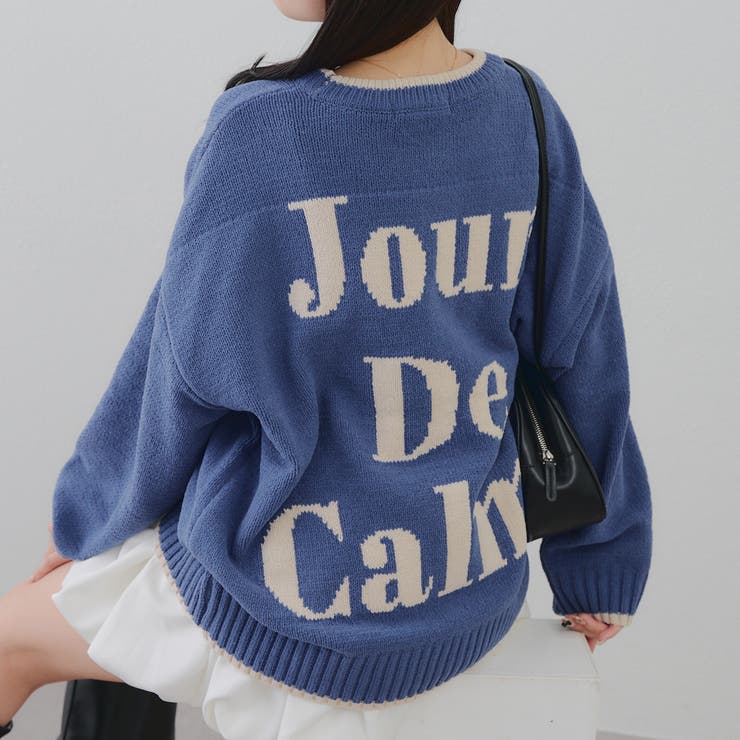 バックロゴマットモールニット | RMAF　NICE CLAUP / OLIVE des OLIVE | 詳細画像16 