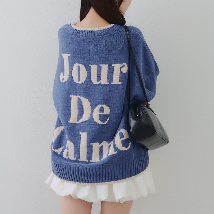 バックロゴマットモールニット | RMAF　NICE CLAUP / OLIVE des OLIVE | 詳細画像21 