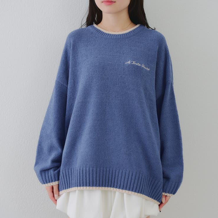 バックロゴマットモールニット | RMAF　NICE CLAUP / OLIVE des OLIVE | 詳細画像30 