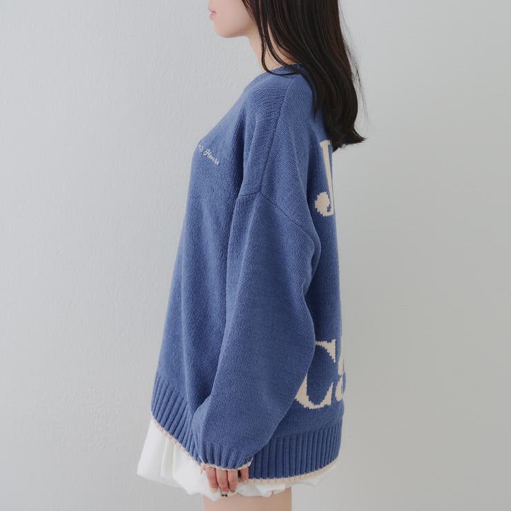 バックロゴマットモールニット | RMAF　NICE CLAUP / OLIVE des OLIVE | 詳細画像31 