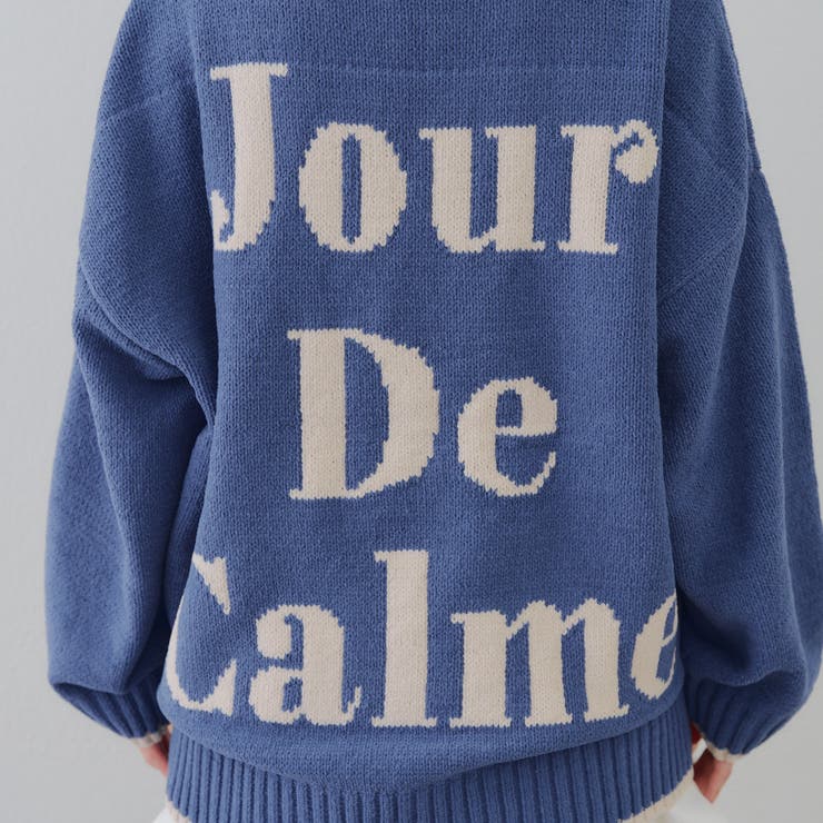 バックロゴマットモールニット | RMAF　NICE CLAUP / OLIVE des OLIVE | 詳細画像33 