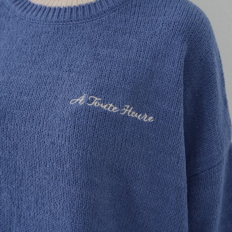 バックロゴマットモールニット | RMAF　NICE CLAUP / OLIVE des OLIVE | 詳細画像35 