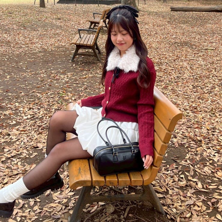 ティペット付カーディガン | RMAF　NICE CLAUP / OLIVE des OLIVE | 詳細画像10 