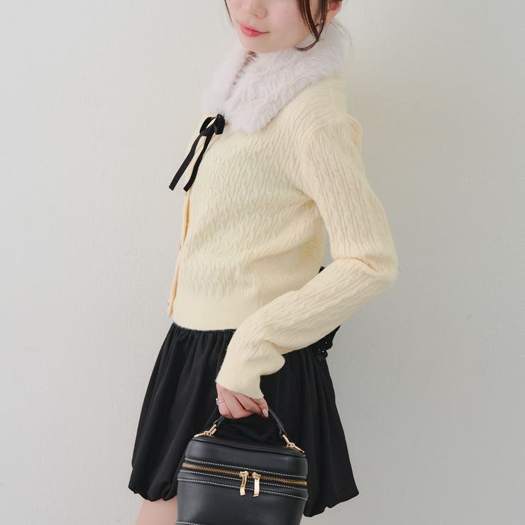 ティペット付カーディガン | RMAF　NICE CLAUP / OLIVE des OLIVE | 詳細画像14 