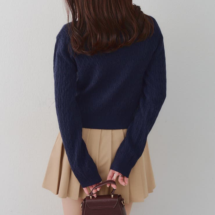 ティペット付カーディガン | RMAF　NICE CLAUP / OLIVE des OLIVE | 詳細画像21 