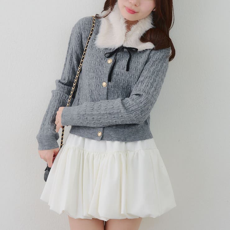 ティペット付カーディガン | RMAF　NICE CLAUP / OLIVE des OLIVE | 詳細画像26 