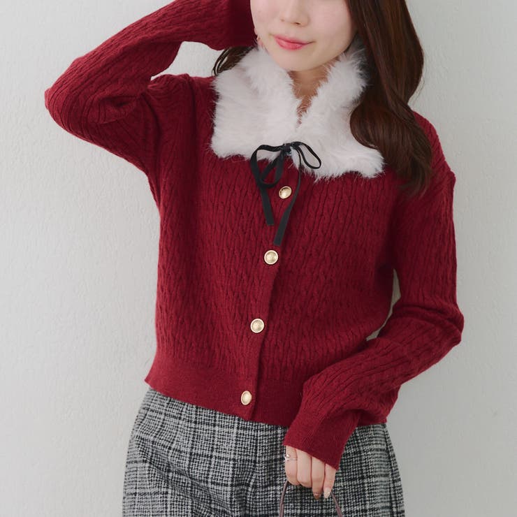 ティペット付カーディガン | RMAF　NICE CLAUP / OLIVE des OLIVE | 詳細画像35 