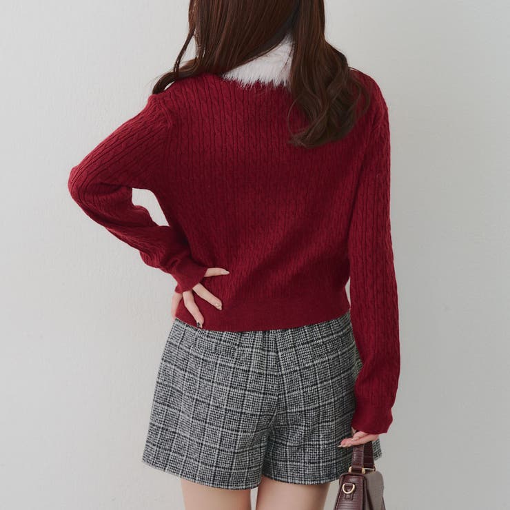 ティペット付カーディガン | RMAF　NICE CLAUP / OLIVE des OLIVE | 詳細画像37 