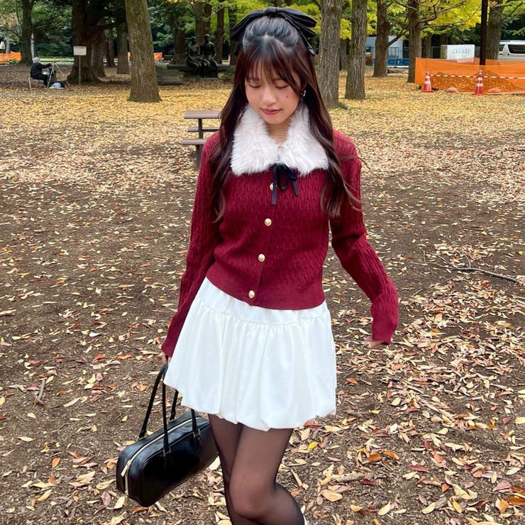 ティペット付カーディガン | RMAF　NICE CLAUP / OLIVE des OLIVE | 詳細画像6 