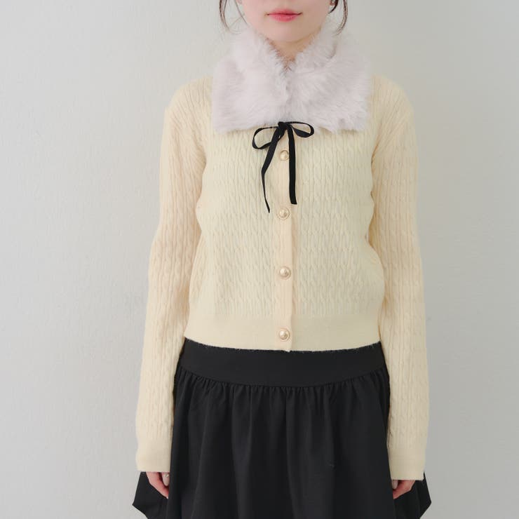 ティペット付カーディガン | RMAF　NICE CLAUP / OLIVE des OLIVE | 詳細画像46 