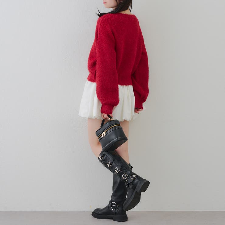 ビジューリボンカーディガン | RMAF　NICE CLAUP / OLIVE des OLIVE | 詳細画像16 