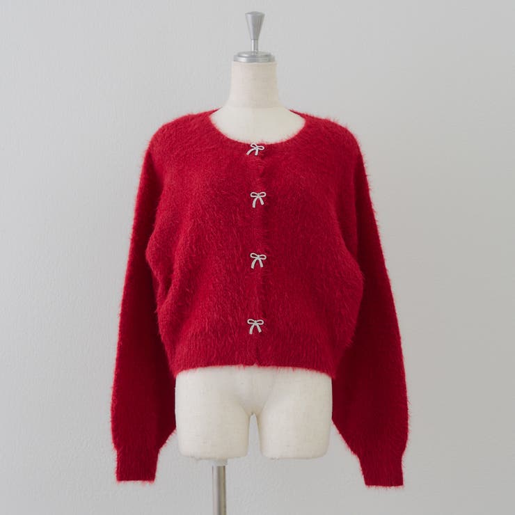 ビジューリボンカーディガン | RMAF　NICE CLAUP / OLIVE des OLIVE | 詳細画像23 