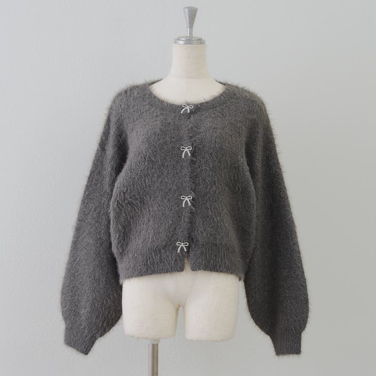 ビジューリボンカーディガン | RMAF　NICE CLAUP / OLIVE des OLIVE | 詳細画像24 