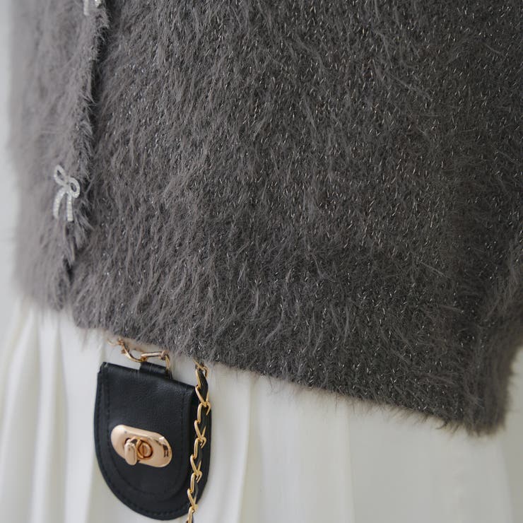 ビジューリボンカーディガン | RMAF　NICE CLAUP / OLIVE des OLIVE | 詳細画像30 