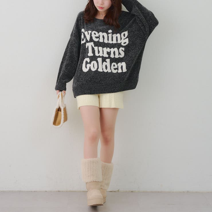 ベロアモールロゴニットプルオーバー | RMAF　NICE CLAUP / OLIVE des OLIVE | 詳細画像24 