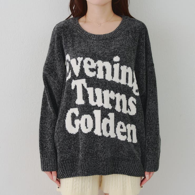 ベロアモールロゴニットプルオーバー | RMAF　NICE CLAUP / OLIVE des OLIVE | 詳細画像27 