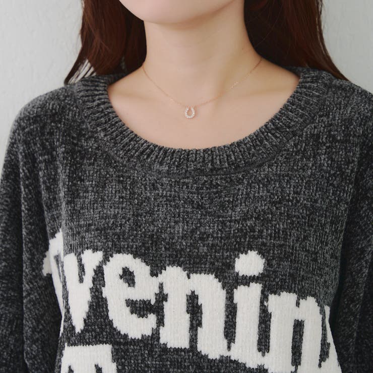 ベロアモールロゴニットプルオーバー | RMAF　NICE CLAUP / OLIVE des OLIVE | 詳細画像30 