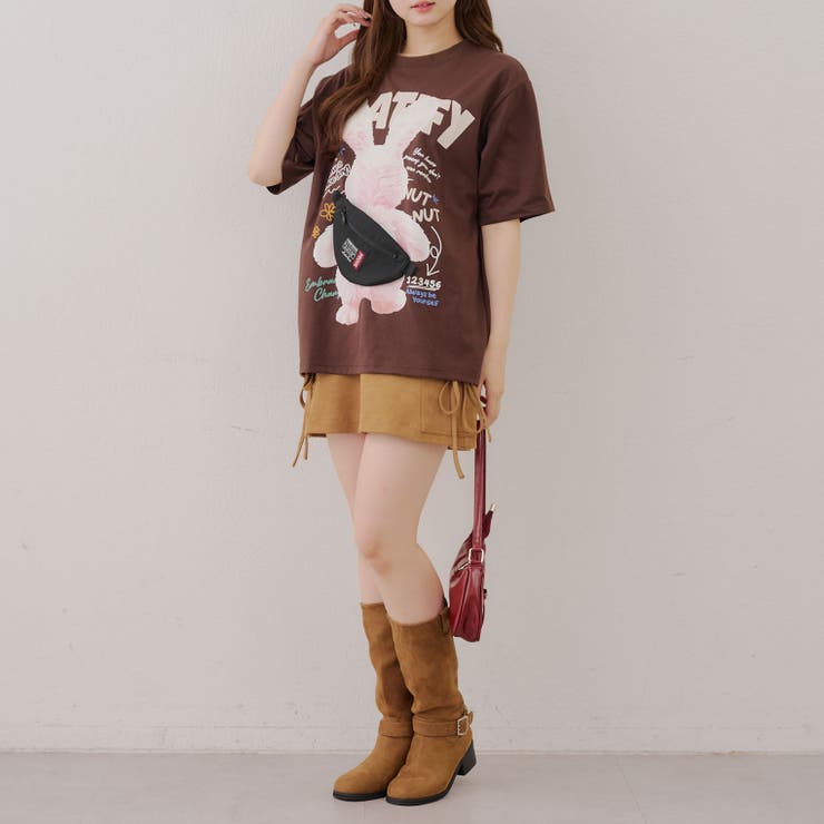 ウサギのサコッシュBIGT | NICE CLAUP / OLIVE des OLIVE　OUTLET | 詳細画像12 