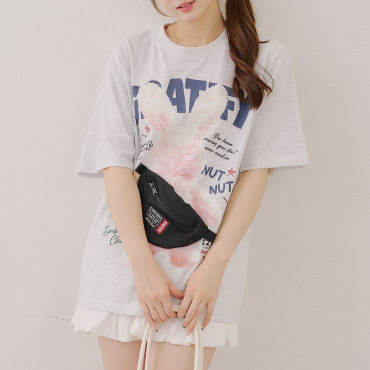 ウサギのサコッシュBIGT | NICE CLAUP / OLIVE des OLIVE　OUTLET | 詳細画像15 