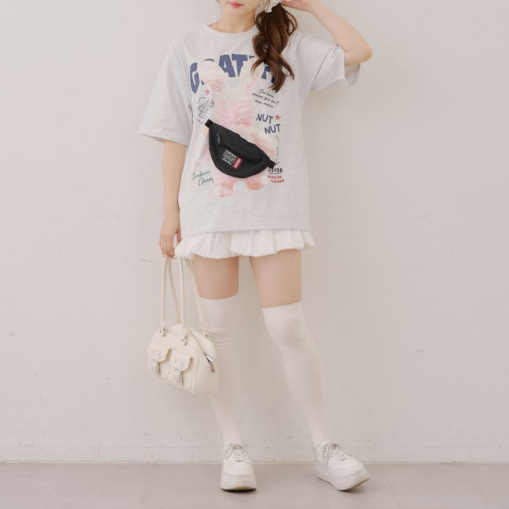 ウサギのサコッシュBIGT | NICE CLAUP / OLIVE des OLIVE　OUTLET | 詳細画像18 