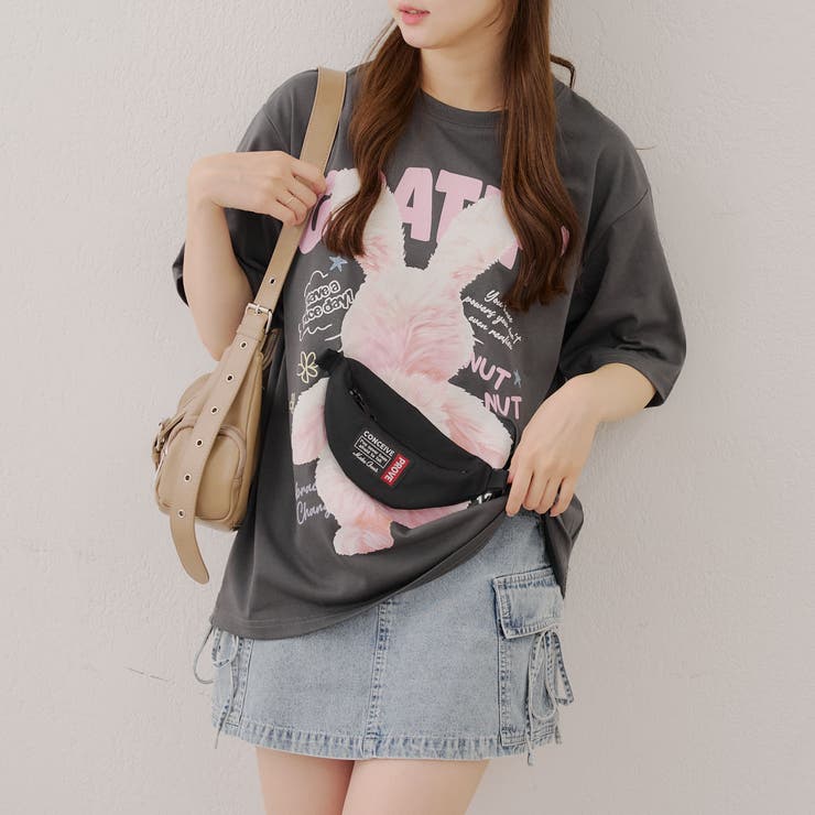 ウサギのサコッシュBIGT | NICE CLAUP / OLIVE des OLIVE　OUTLET | 詳細画像22 
