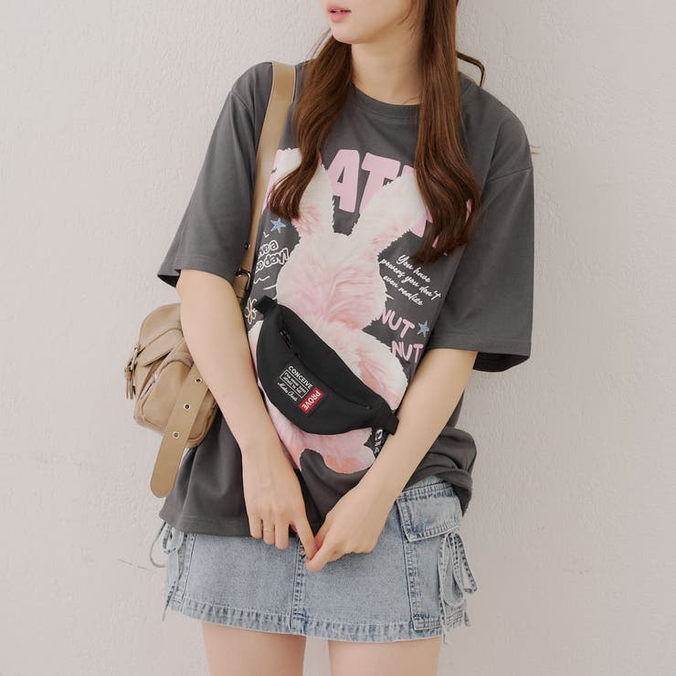 ウサギのサコッシュBIGT | NICE CLAUP / OLIVE des OLIVE　OUTLET | 詳細画像23 