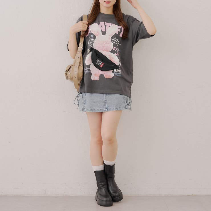 ウサギのサコッシュBIGT | NICE CLAUP / OLIVE des OLIVE　OUTLET | 詳細画像24 