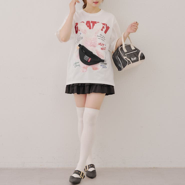ウサギのサコッシュBIGT | NICE CLAUP / OLIVE des OLIVE　OUTLET | 詳細画像4 