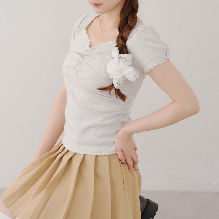 テレコドロストギャザーT | RMAF　NICE CLAUP / OLIVE des OLIVE | 詳細画像16 