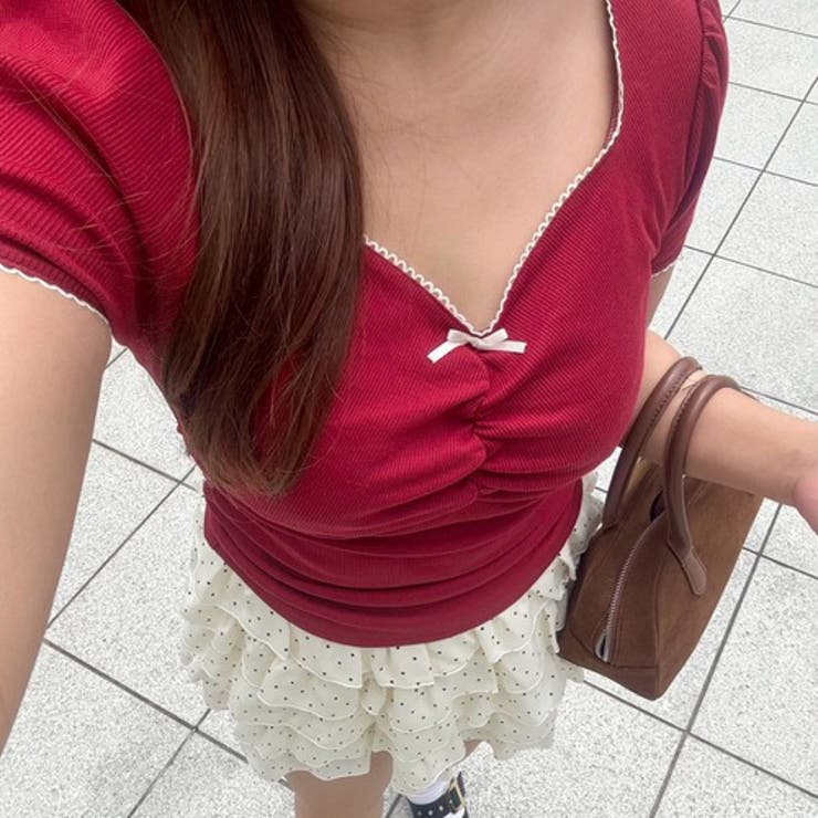 テレコドロストギャザーT | NICE CLAUP / OLIVE des OLIVE　OUTLET | 詳細画像37 